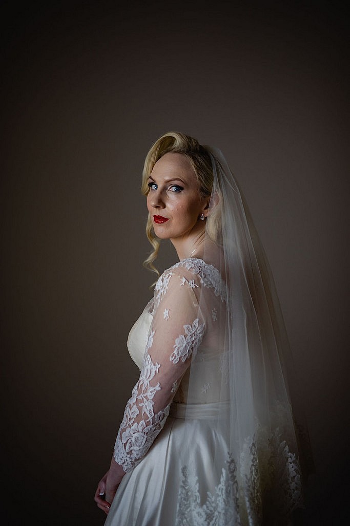 French Lace Wedding Gown Perth